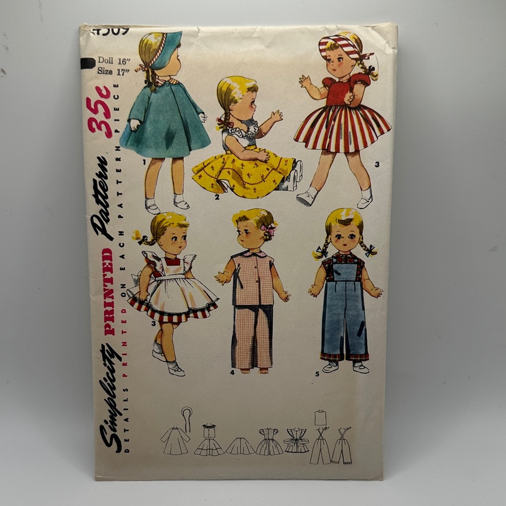 Vintage Sewing Pattern Envelope